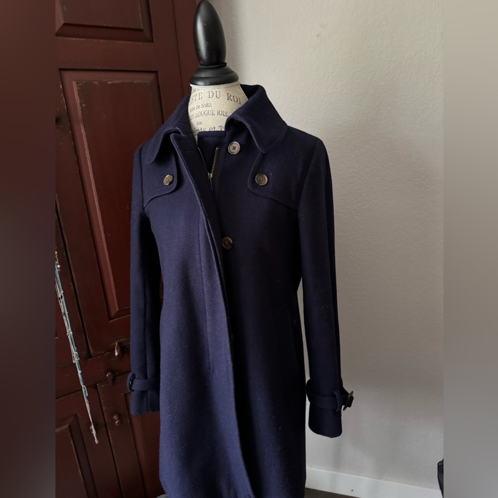 J. Crew Wood Blend Coat Size 6 - Picture 14 of 15
